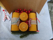Cargar imagen en el visor de la galería, Coffret cadeau Bougie motif Noel
