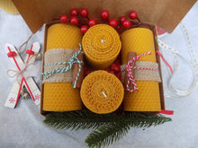 Cargar imagen en el visor de la galería, Coffret cadeau Bougie motif Noel
